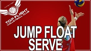 Volleyball How To Jump Float Serve [upl. by Erl]