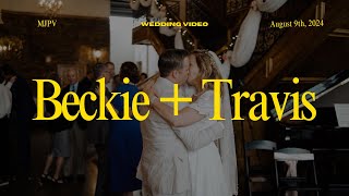 Beckie  Travis Wedding Video  Rexburg Idaho [upl. by Manus]