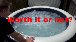 Intex 6 Person Hot Tub Review [upl. by Aciras]