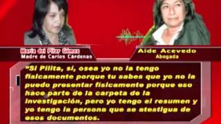 Caso Colmenares  Interceptación Aydée Acevedo Maria del Pilar Gomez Carlos Cárdenas [upl. by Kadner29]