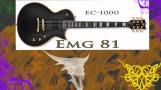 Head To Head  EMG 81 vs Seymour Duncan Blackout AHB1  Bridge Pickups [upl. by Mulac]