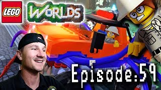 Lets Play Lego Worlds Episode 59 Evil Sheila in Monster Town Lego Monster Pack DLC [upl. by Nissensohn855]