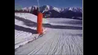 skiing in obersaxenalps [upl. by Eneryt]