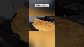 Wheat flour dosa  instant Dinner recipes  youtube shorts [upl. by Antoine748]