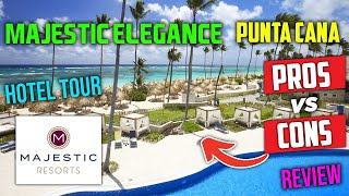 Majestic Elegance Punta Cana Hotel Tour amp Review  Dominican Republic Resorts [upl. by Rodama686]