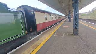 61306 mayflower and D1935 leaving Taunton 25th September 2024 [upl. by Ahsieken800]