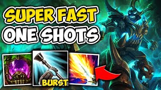 THIS TURBO ENGAGE HECARIM BUILD LEGIT TRAMPLES CARRIES ONE SHOT WITH E  League of Legends [upl. by Kcirrem]