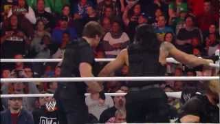 Ryback vs The Shield  Randy Orton Returns  WWE Raw 123112 [upl. by Aljan]