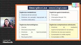 Principais urgências e emergências oncológicas na criança [upl. by Red]