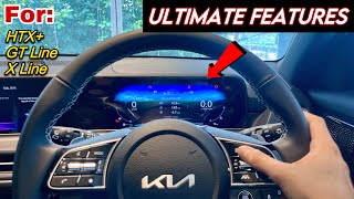 2024 Kia Seltos MID Instrument Cluster  HIDDEN Features❤️ [upl. by Attenad]