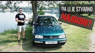 Test VW Golf 3 19 TDI NAJGORI OD SVIH GOLFOVA [upl. by Glori]