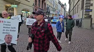 Fulda Hessen für Frieden🕊 mit Russland🇷🇺 und für die AfD💙 21124 [upl. by Leann]