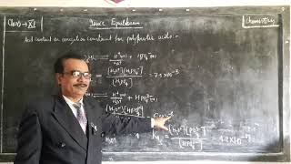 719 Ionization constant for polyprotic acid and polyhydroxy base  Equilibrium  Class XI [upl. by Ehcram]