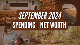 September Spending Review Travel Expenses amp Net Worth Update  🍎 ✈️ [upl. by Leziar]