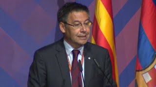 Bartomeu arremete contra las quotformasquot de Neymar [upl. by Alidis]