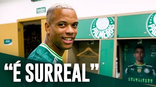 CAIO PAULISTA SE IMPRESSIONA COM ESTRUTURA DO PALMEIRAS [upl. by Rehpotirhc21]