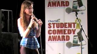 Lauren Pattison  Chortle Student Comedy Award 2013 Newcastle Heat [upl. by Modesty]