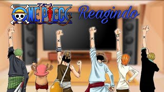 Chapéus de palha reagindo ao luffy One piece Manuh chan Parte 1 [upl. by Isidora]