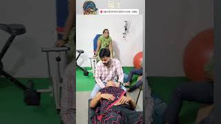 physiotherapy bhind manipulation instagram neckpain trending [upl. by Nallij]