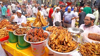 Chawkbazar  The Ancient amp Famous Ramadan Iftar Market in Dhaka  Bangladeshi Street Food [upl. by Kessel401]