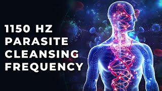 1150 Hz Rife Frequency for Parasite Cleansing – 1150Hz Astral Parasite Frequency Healing Music [upl. by Ynned]