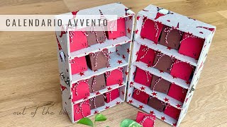 Come fare il Calendario dellAvvento facile  DIY cartonnage [upl. by Erickson784]