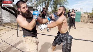 DAGESTAN FIGHTER VS MEXICAN BOXER  Crazy Fight [upl. by Ecnaiva]