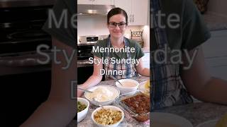 Mennonite Style Sunday Dinner mennonite easyrecipe dinner [upl. by Poock]