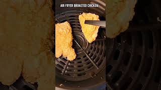 Air fryer broasted chicken  broasted chicken  healthy recipe [upl. by Corabella]