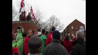 Ashbourne News Telegraph  Shrovetide  Tuesday February 13 2013 [upl. by Horowitz641]