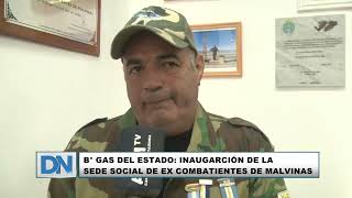 B° Gas del Estado inauguran sede social excombatientes Malvinas [upl. by Leviram]