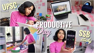 Productive Vlog 📚 SSB Preparation for UPSC CDS Cleaning My Room Haul amp More 💻 upsc cds vlog [upl. by Robinette]