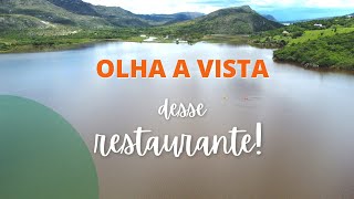 Olha a vista incrível deste restaurante em Lapinha da Serra  MG [upl. by Livvyy110]