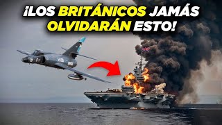 Los ATAQUES AÉREOS más brutales de Argentina en Malvinas [upl. by Sirromal856]