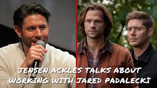 Jensen Ackles talks about working with Jared Padalecki [upl. by Jaquelyn434]