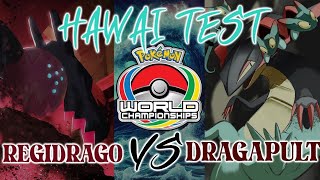 Dragapult Ex vs Regidrago Vstar worlds test Bo3 50 min match [upl. by Ainuj993]