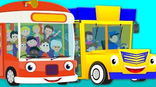 Wheels On The Bus  Nursery Rhymes For Children [upl. by Iain949]