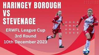 MATCH HIGHLIGHTS Haringey v Stevenage [upl. by Mllly]