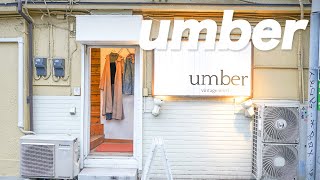 高円寺のレディース古着屋さん「umber（アンバー）」｜Womens Vintage Clothing Shop in Koenji Tokyo [upl. by Lenette]