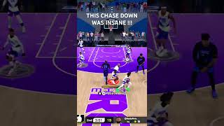 Best chase down block NBA 2k25 [upl. by Ylak]