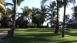 Mauritius Hotel La Pirogue Flic En Flac RNoire Westen Mauritius TUI Holly 2013 Gartenanlage [upl. by Alaecim]