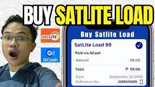 Paano BUMILI ng SATLITE load using Gcash 2024 [upl. by Warfore]