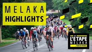 Highlights  🇲🇾 LEtape Melaka by Tour de France  2024 🚲 [upl. by Arne466]