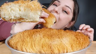 Galaktoboureko Kataifi  ASMR  Böreği  Syrupy  Mukbang [upl. by Torray955]