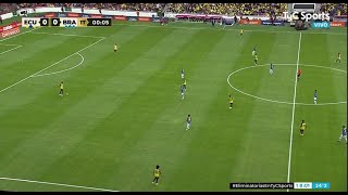 ECUADOR VS BRASIL EN VIVO ELIMINATORIAS AL MUNDIAL [upl. by Llenil]