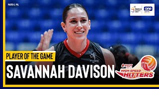 Savi Davison FIRES 28 PTS in 3 SETS vs Galeries Tower202425 PVL ALLFILIPINO CONFERENCE HIGHLIGHTS [upl. by Yahsed]