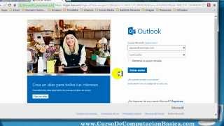 Como Enviar un Archivo por Correo Electronico en Hotmail [upl. by Notliw]