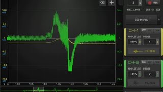 Hantek 1008c running Hscope Comparing a Rotkee pulse sensor vs MAP readings simultaneously [upl. by Eniak]