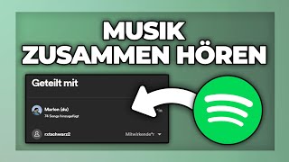 Spotify Musik zusammen hören  gleichzeitig hören  Tutorial [upl. by Marne]