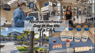 Behind the Scenes Neurosurgery with an Anesthesiologist Assistant Day in the life vlog [upl. by Talich]